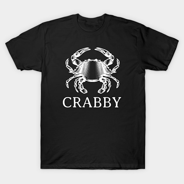 Crabby Crab T-Shirt by Today is National What Day